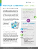 screening cheat sheet page